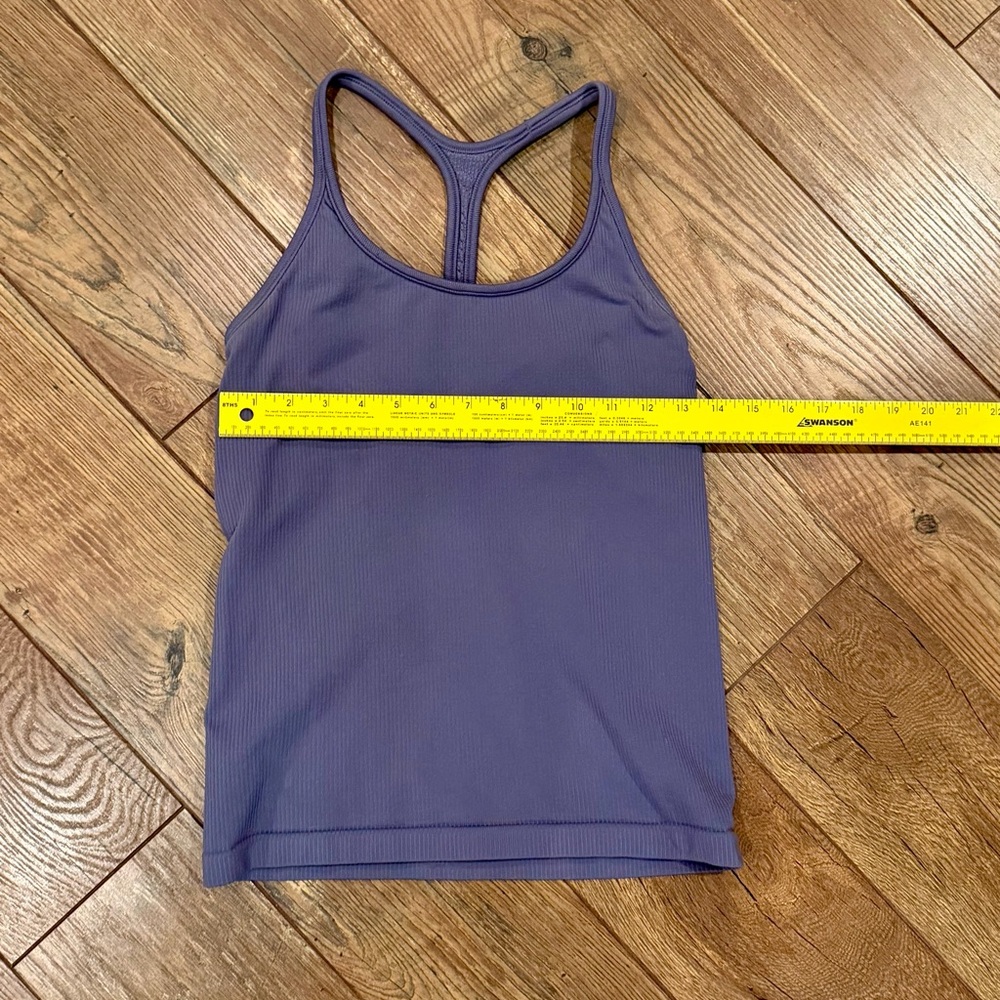 Athleta Renew Ribbed seamless Racerback Tank Top, Small